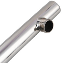 Euro Chrome Round Gooseneck Shower Arm